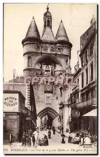 Bordeaux Cartes postales La Tour de la gross cloche (Maison Riquard)