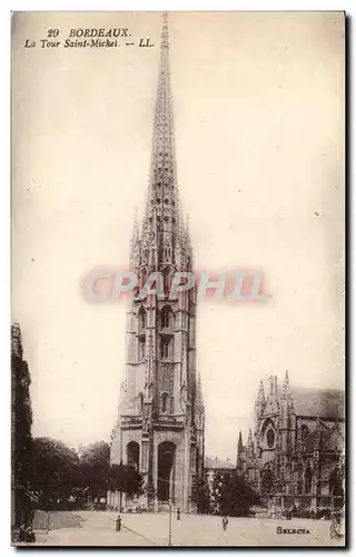 Bordeaux Cartes postales La Tour Saint Michel