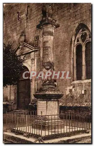 Environs de Marennes Cartes postales Brouage Monument a S Champlain explorateur