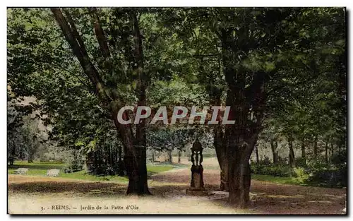 Reims Cartes postales Jardin de la petite oie