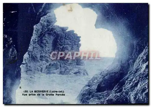 La Bernerie Ansichtskarte AK Vue prise de la grotte percee