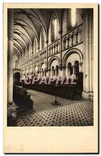 Abbaye de la Grande Trappe Ansichtskarte AK Eglise de la Trappe Le choeur des religieux