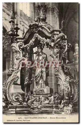 Sainte Anne d'Auray Cartes postales Statue miraculeuse