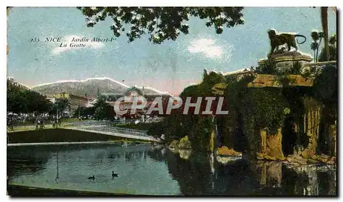 Nice Cartes postales Jardin Albert 1er La grotte