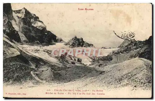 Alpes Ansichtskarte AK Clos du clot des Cavales Brech de Ruine