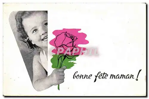 Cartes postales Fantaisie Bonne fete maman !