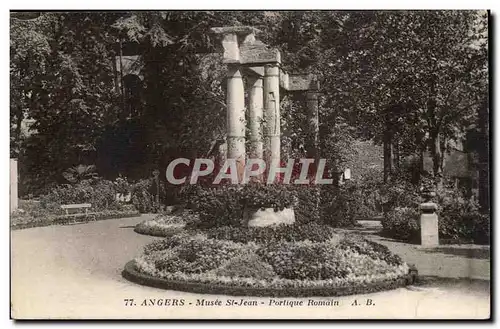 Angers Cartes postales Musee St Jean Portique romain