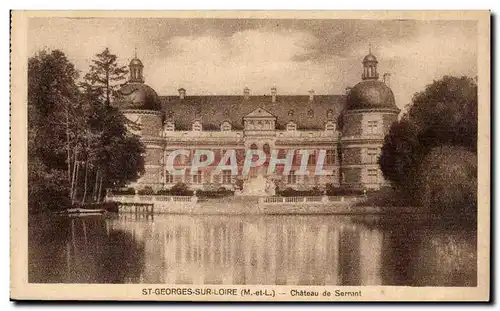 St Georges sur Loire Ansichtskarte AK Chateau de Serrant