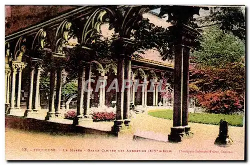 Toulouse Cartes postales Le musee Grand cloitre des Augustins (14eme)