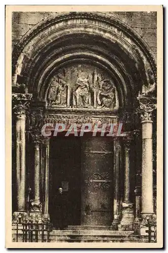 Gard - Saint Gilles - Facade de la Basiique Portail de Gauche - Cartes postales