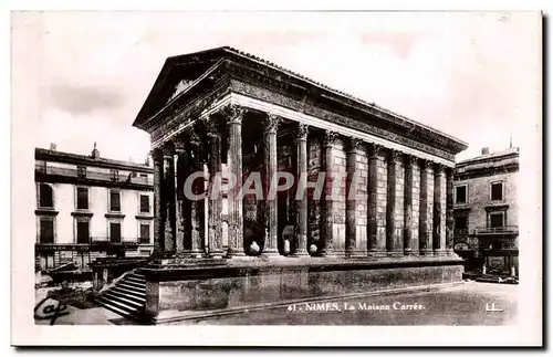 Nimes - La Maison Carree - Ansichtskarte AK