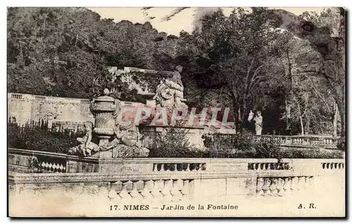 Nimes - Jardin de la Fontaine - Cartes postales