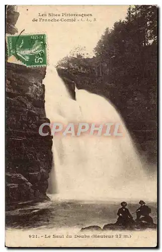 Le Saut du Doubs hauteur 27m - Ansichtskarte AK