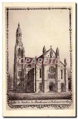 Paris - Eglise du Tombeau du Bienheureuse a St Laurent sur Seine Cartes postales