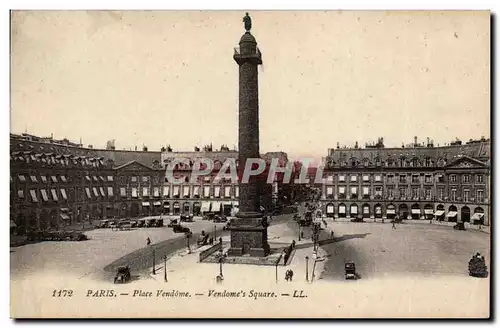 Paris 1 - Place Vendome - Cartes postales