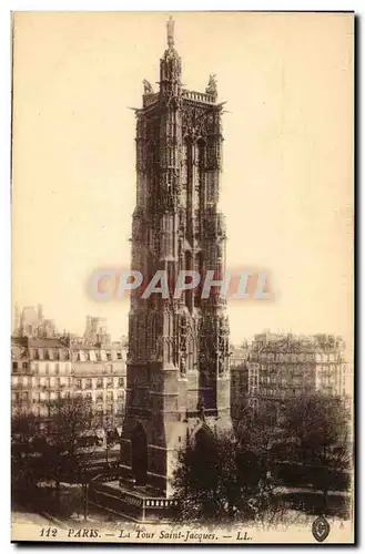 Paris 5 - La Tour Saint Jacques - Cartes postales