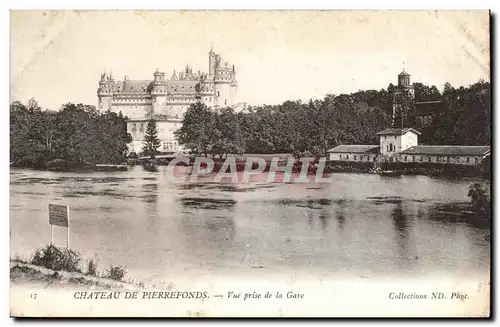 Pierrefonds - Vue prise de la Gare - Cartes postales