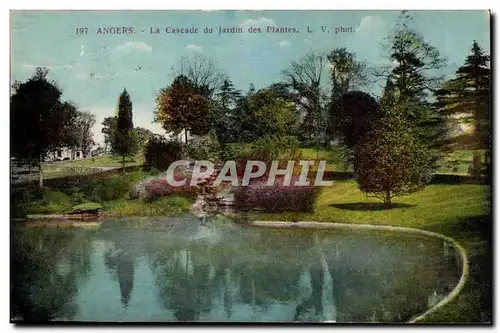 Angers - La Cascade du Jardin des Plantes - Cartes postales