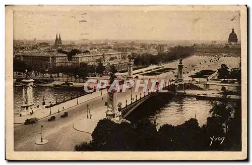 Paris - Pont des Sts Peres et le Pavilon de Flore - Ansichtskarte AK