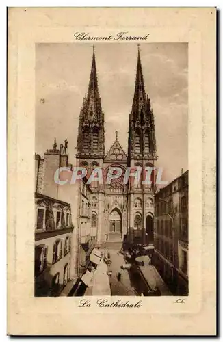 Clermont Ferrand - La Cathedrale - Cartes postales