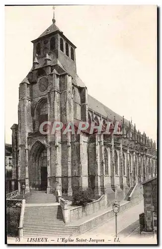 Lisieux - L&#39Eglise Saint Jacques - Cartes postales