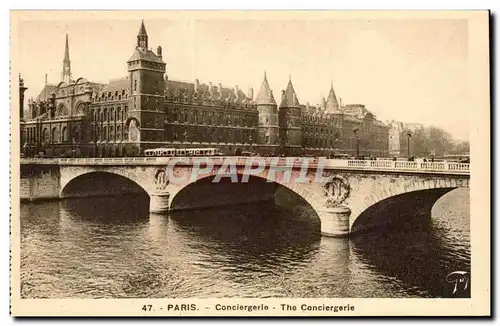 Paris Cartes postales Conciergerie