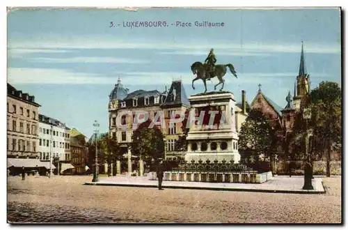Luxembourg Cartes postales Place Guillaume