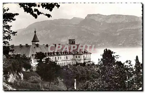 Moderne Karte Lac du Bourget Abbaye d&#39Hautecombe