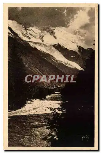 Ansichtskarte AK Chamonix Mont Blanc L&#39Arve et son magnifique fond de glaciers