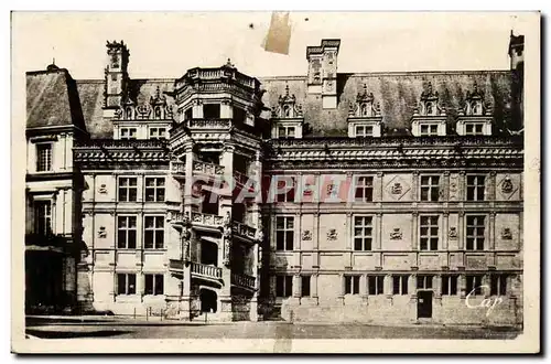 Blois Cartes postales Le chateau l&#39escalier Francois 1er