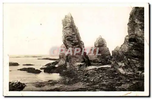 Moderne Karte Penestin Les rochers du Bile lieu de peche