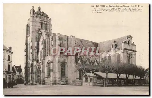 Cartes postales Dreux Eglise Saint Pierre