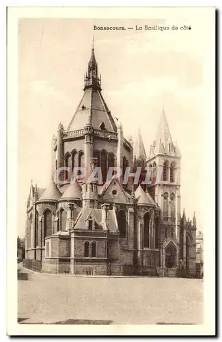 Cartes postales Bonsecours la basilique de cote