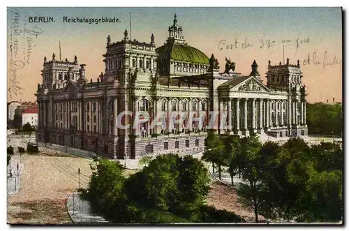 Cartes postales Berlin Reichstagsgebaude