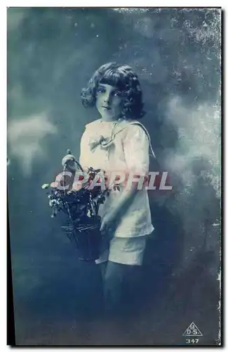 Cartes postales Fantaisie Enfant Fille