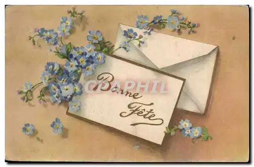 Cartes postales FAntaisie Bonne fete