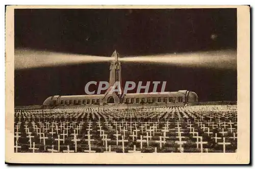 Cartes postales Ossuaire et cimetiere national de Douaumont