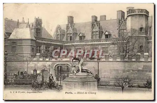 Paris Cartes postales Hotel de Cluny