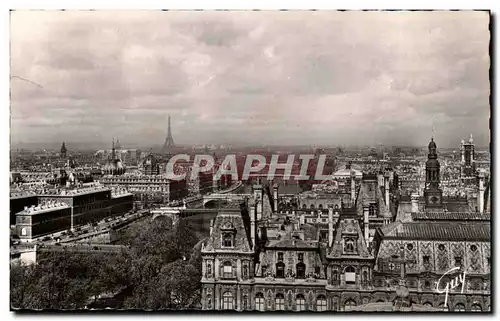 Paris Ansichtskarte AK La perspective des sept ponts Hotel de ville Sainte Chapelle Dome des Invalides Concierger