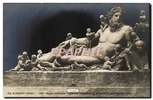 Italie Italia Vasari Roma Museo Vaticano Statua colossale Giacente del Fiume Nilo