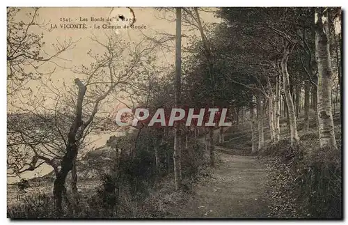 Les Bords de la Rance - La Vicomte - Le Chemin de Ronde - Cartes postales