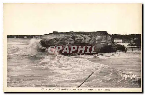 Saint Georges de Didonne - Rochers de Vallieres - Cartes postales