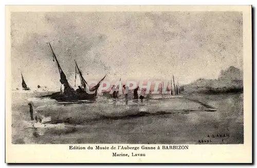 Barbizon - Musee de l&#39Auberge Ganne - Marine Lavau - Cartes postales