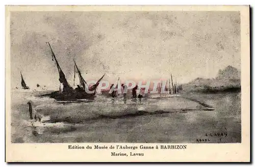 Barbizon - Musee de l&#39Auberge Ganne - Marine lavau - Cartes postales