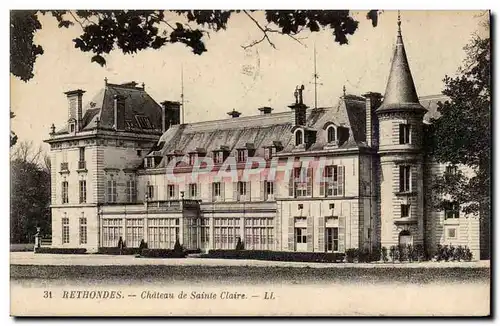 Compiegne - Rethondes - Chateau de Sainte Claire - Cartes postales