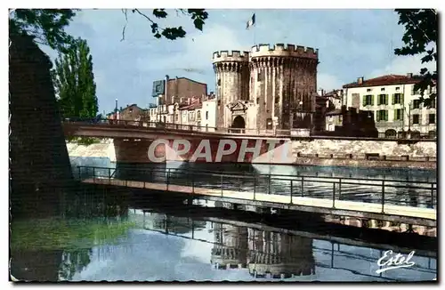 Verdun Cartes postales Le pont et la porte Chaussee
