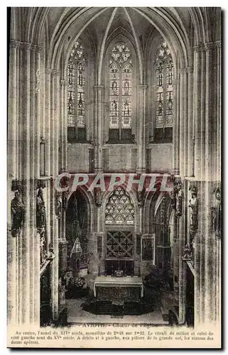 Avioth Cartes postales Choeur de l'eglise
