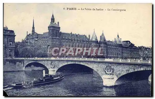 Paris Ansichtskarte AK Le palais de justice La conciergerie