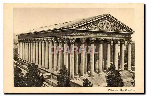 Paris Cartes postales La Madeleine