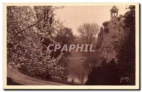 Paris Ansichtskarte AK le parc des Buttes Chaumont